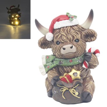 CHRISTMAS HIGHLAND LED FAMILY