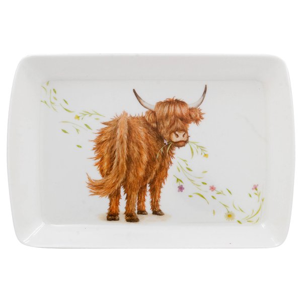 HIGHLAND COW TRAY SMALL