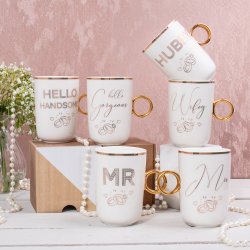 Mr & Mrs Wedding Mugs on Social Media