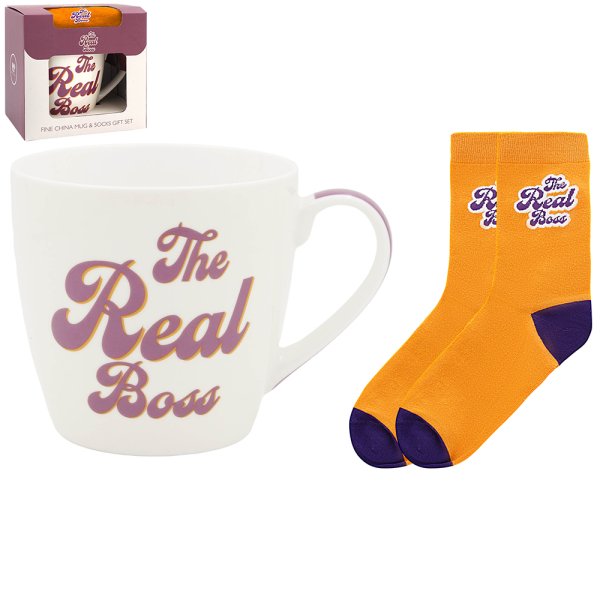 THE REAL BOSS SOCK GIFT SET