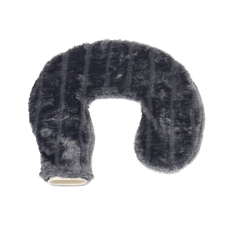 NECK HOT WATER BOTTLE SLATE Lesser & Pavey