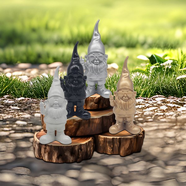 GNOMES BEHAVING BADLY-4 ASST