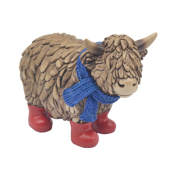 HUGHIE HIGHLAND COW REDWELLIES