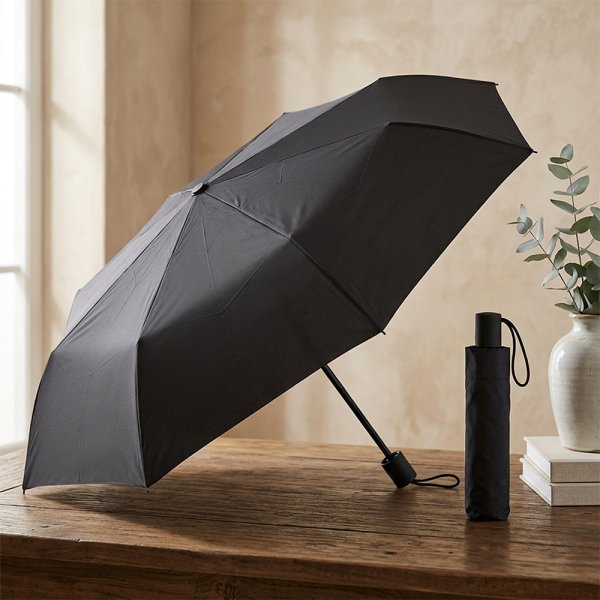 FOLDING UMBRELLA BLACK