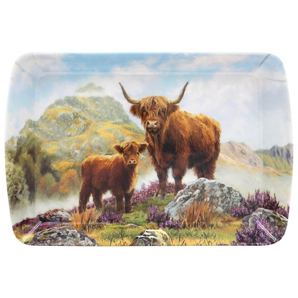 HIGHLAND COW TRAY SMALL