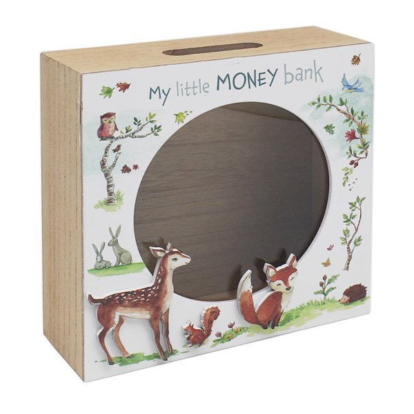 FOREST FRIENDS MONEY BOX