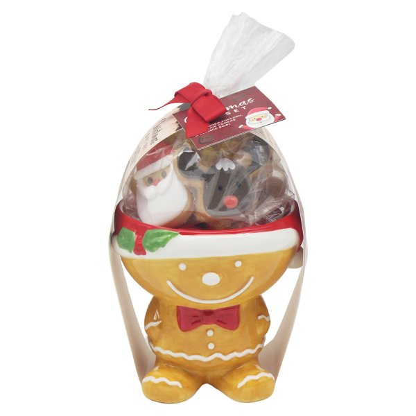 GINGERBREAD FOOD BOWL