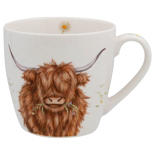 HIGHLAND COW BREAKFAST MUG