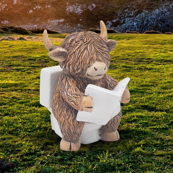 HIGHLAND COW LOO-TIME