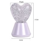 GLITTER HEART LAMP