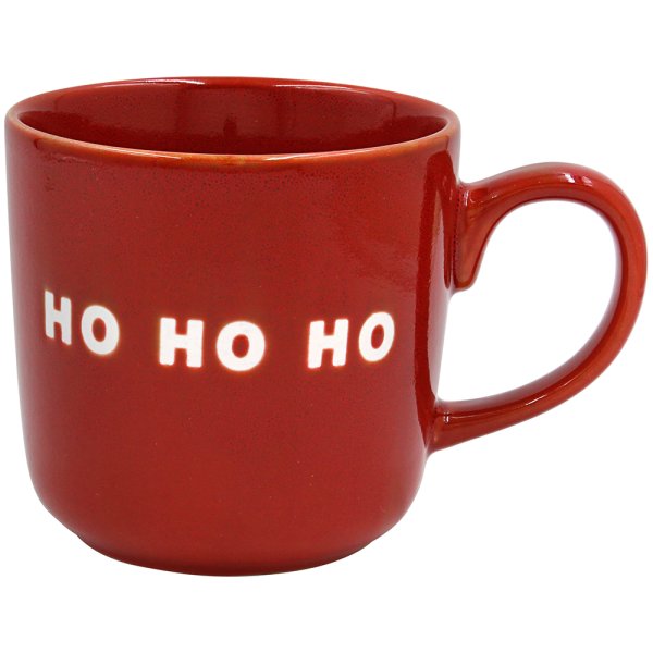 HO HO HO MUG RED