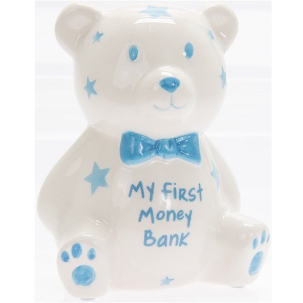 MY FIRST TEDDY BANK BLUE MY FIRST TEDDY BANK BLUE