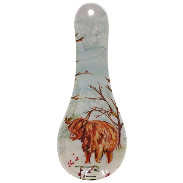 HIGHLAND COW SPOON REST