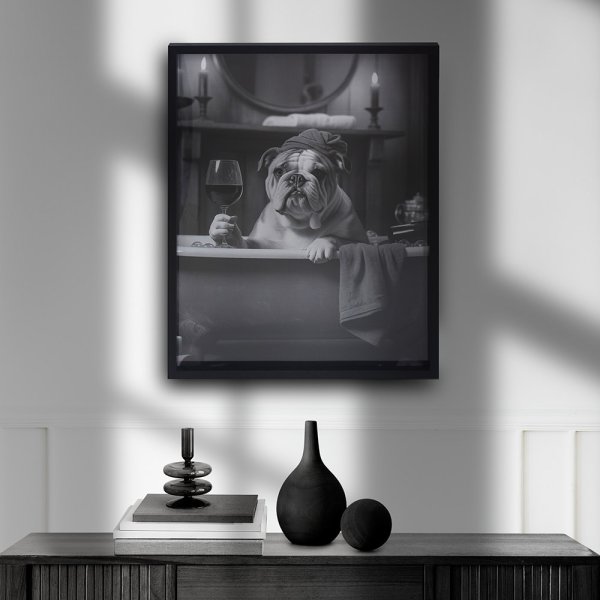 WALL ART- BULLDOG