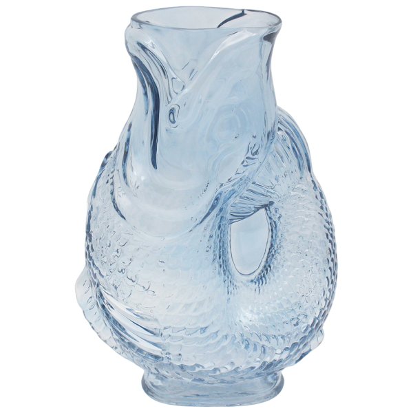 FISH VASE BLUE