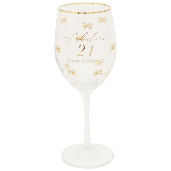 MADELAINE 21ST WINE GLASS