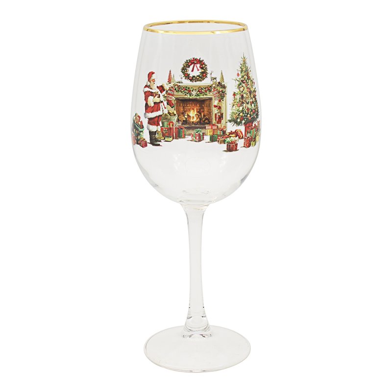 SANTA WINE GLASS Lesser & Pavey
