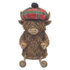 HIGHLAND COW TARTAN HAT