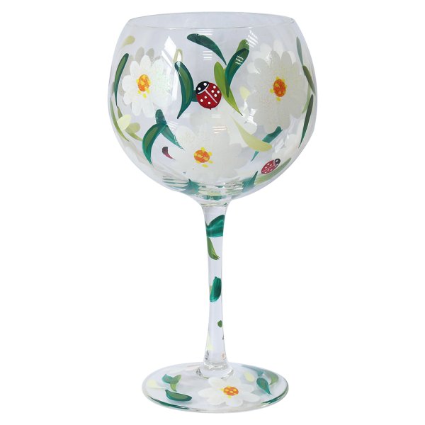 BLUEBERRIES GIN GLASS