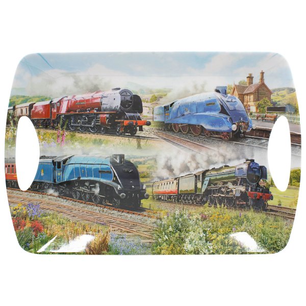 CLASSIC TRAINS LARGE TRAY
