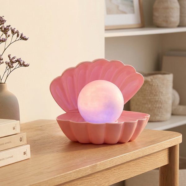 SEASHELL DREAM LAMP PINK