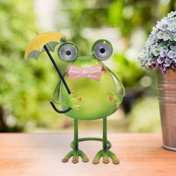 BRIGHT EYES FROG SOLAR LED