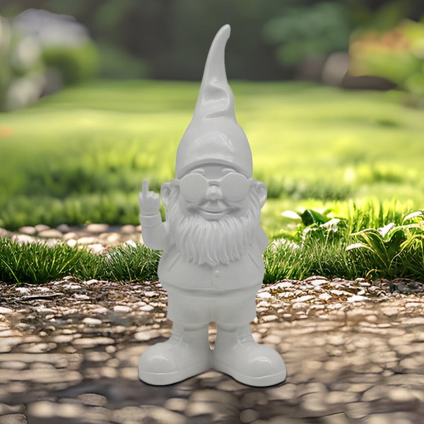 GNOMES BEHAVING BADLY WHITE
