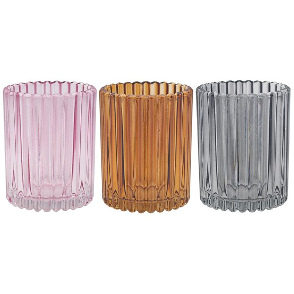 CANDLE HOLDER 3 ASST