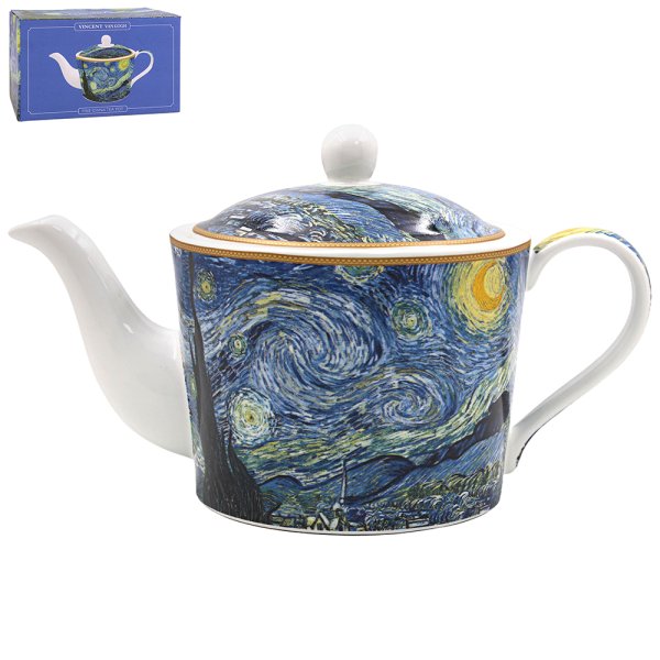 VAN GOGH TEAPOT STARRY NIGHT