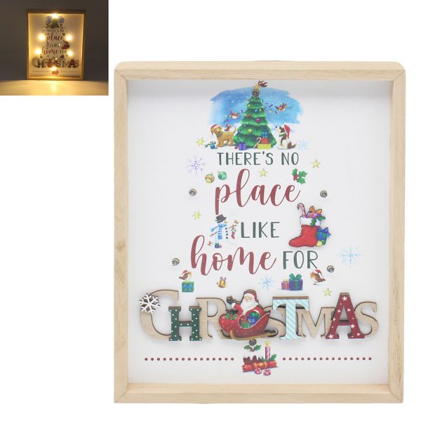 FESTIVE FRIENDS FRAME PLAQUE