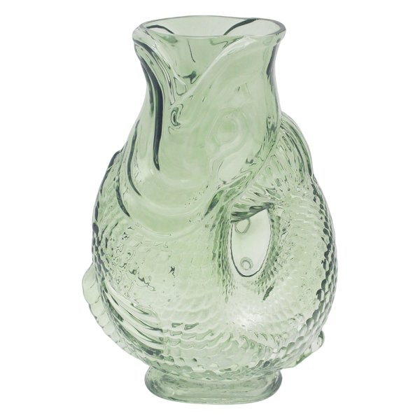 FISH VASE GREEN