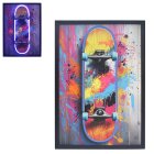 WALL ART SKATEBOARD