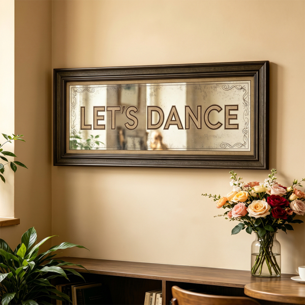 LET'S DANCE WALL ART