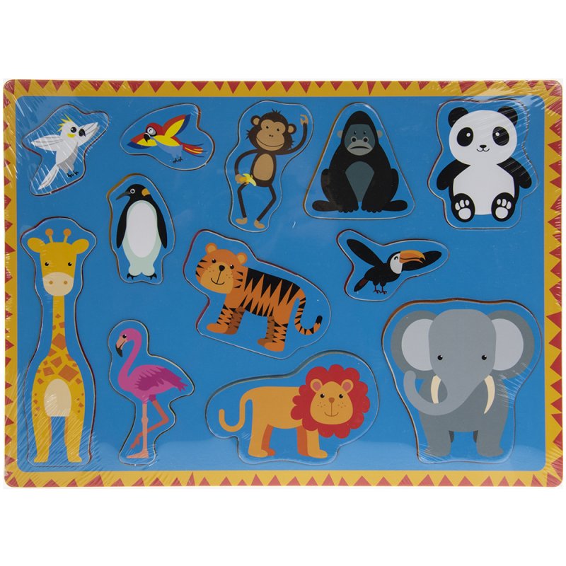 zoo animals puzzle lesser pavey