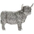 SILVER HIGHLAND COW