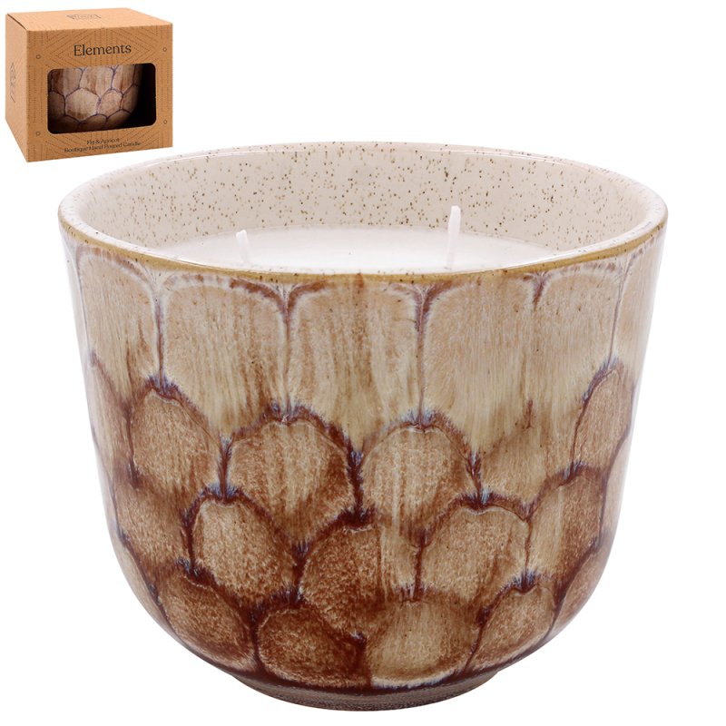 TORTOISE SHELL CANDLE BROWN : Lesser & Pavey