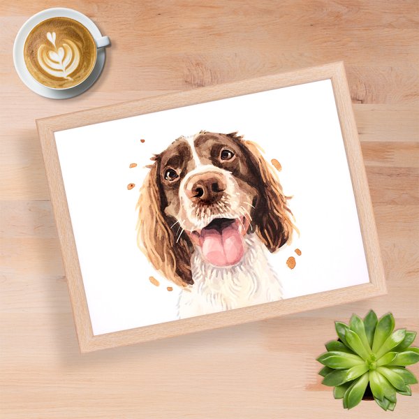 SPRINGER SPANIEL LAPTRAY