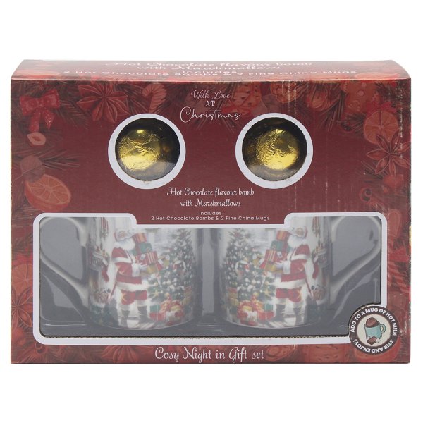 SANTA CHOCOLATE BOMBS