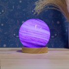 COSMIC PLANET LAMP GREEN 12CM