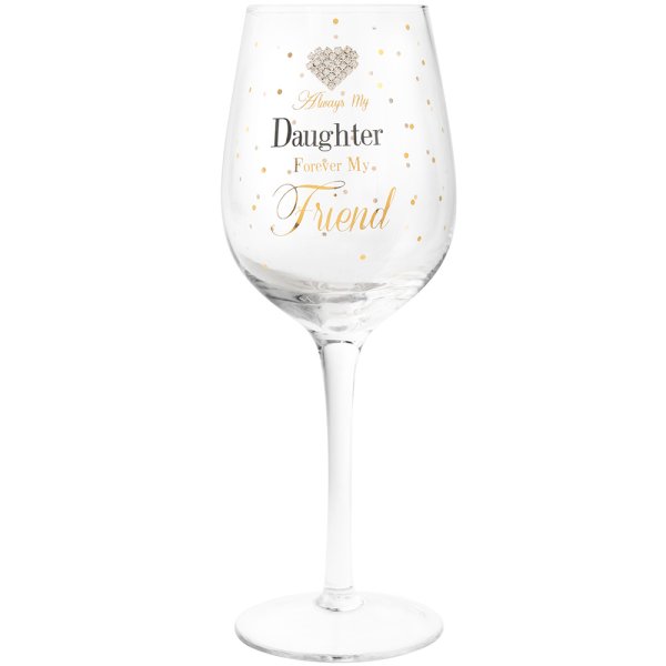 Leonardo Collection Happy 40th Birthday Wine Glass