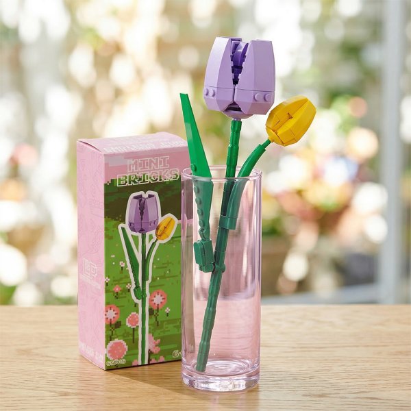 MINI BRICKS TULIP