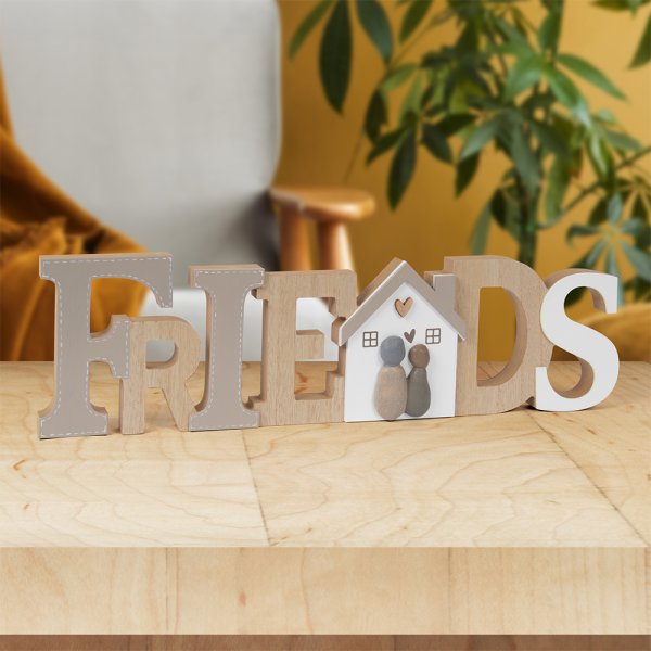 FRIENDS STANDING PLAQUE