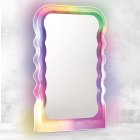 LED WAVE MIRROR WITH REMOTE