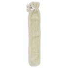 LONG HOT WATER BOTTLE WHITE