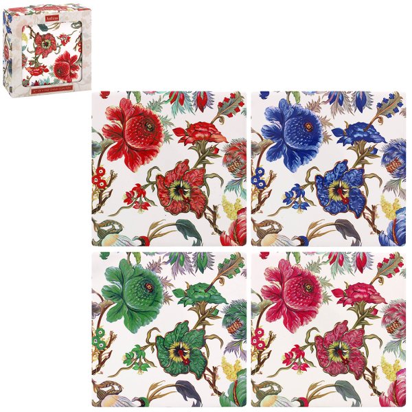 ANTHINA CERAMIC COASTERS S4