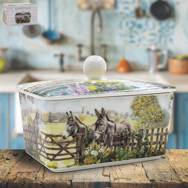 DONKEY BUTTER DISH