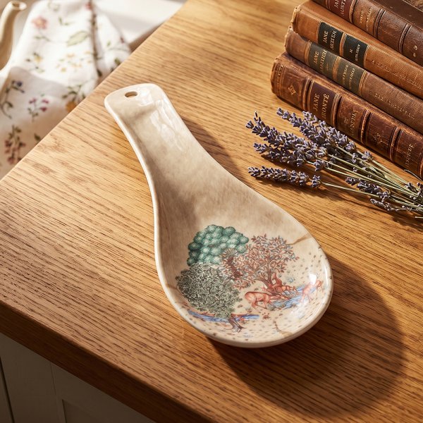 WOODLAND TAPESTRY SPOON REST