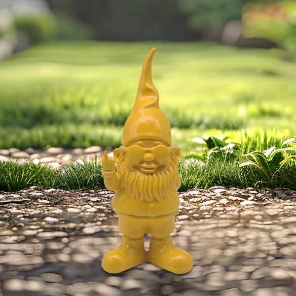 GNOMES BEHAVING BADLY YELLOW
