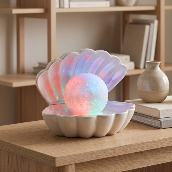 SEASHELL DREAM LAMP WHITE