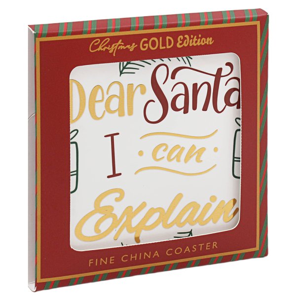 XMAS GOLD EDITION COASTER